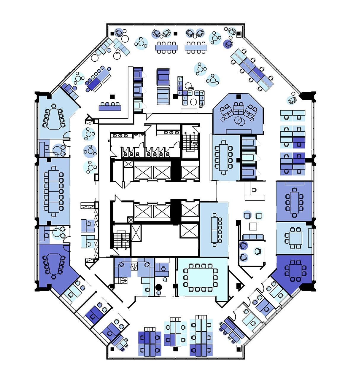Workplace Utilization Heat Map